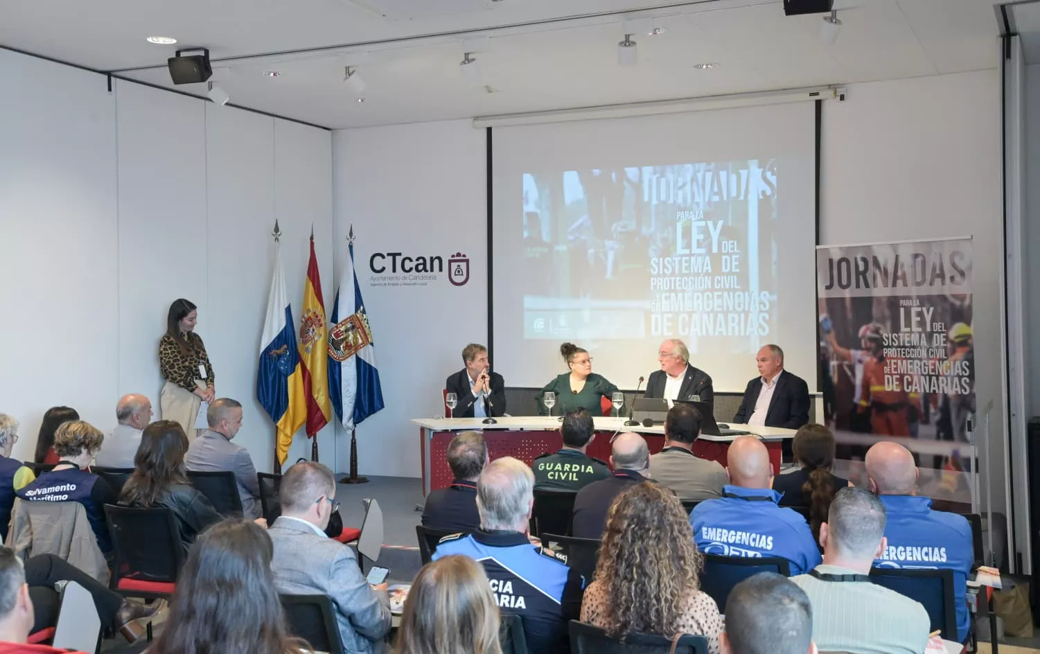 Jornadas sobre la futura Ley del Sistema de Protección Civil. / GOBIERNO DE CANARIAS