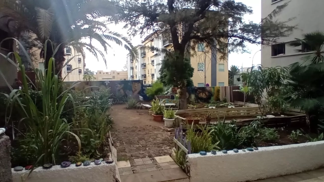 Jardín y huerto urbano CMA Jardín y huerto urbano CMA