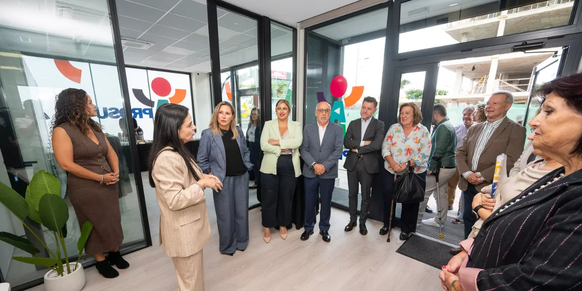 Recorrido por el interior del nuevo centro de Aprosu / CABILDO DE GRAN CANARIA