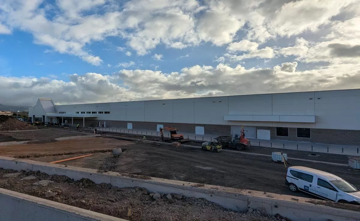 Imagen de las obras de la nueva tienda de Leroy Merlin en Canarias / LEROY MERLIN