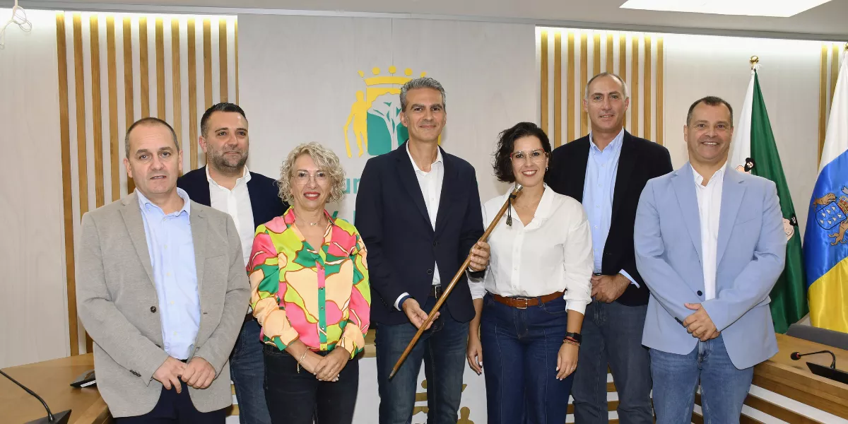 Foto de familia del Gobierno municipal de Valsequillo / VALSEQUILLO