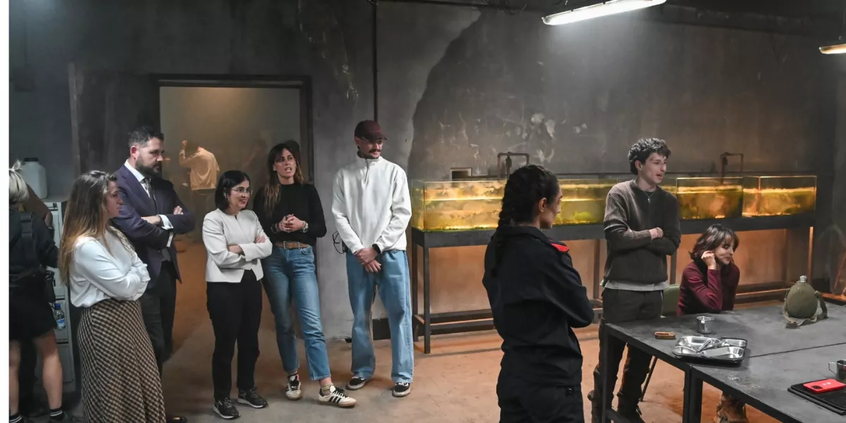 Visita al rodaje de 'Punto Nemo' / AYUNTAMIENTO DE LAS PALMAS 