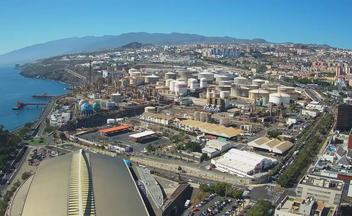 Refinería de Santa Cruz. /Imagen de la red
