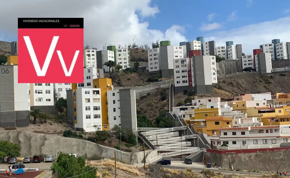 Barrios no turísticos de Las Palmas de Gran Canaria, como El Lasso o El Batán, tampoco se han librado del auge de las viviendas vacacionales / MONTAJE AH