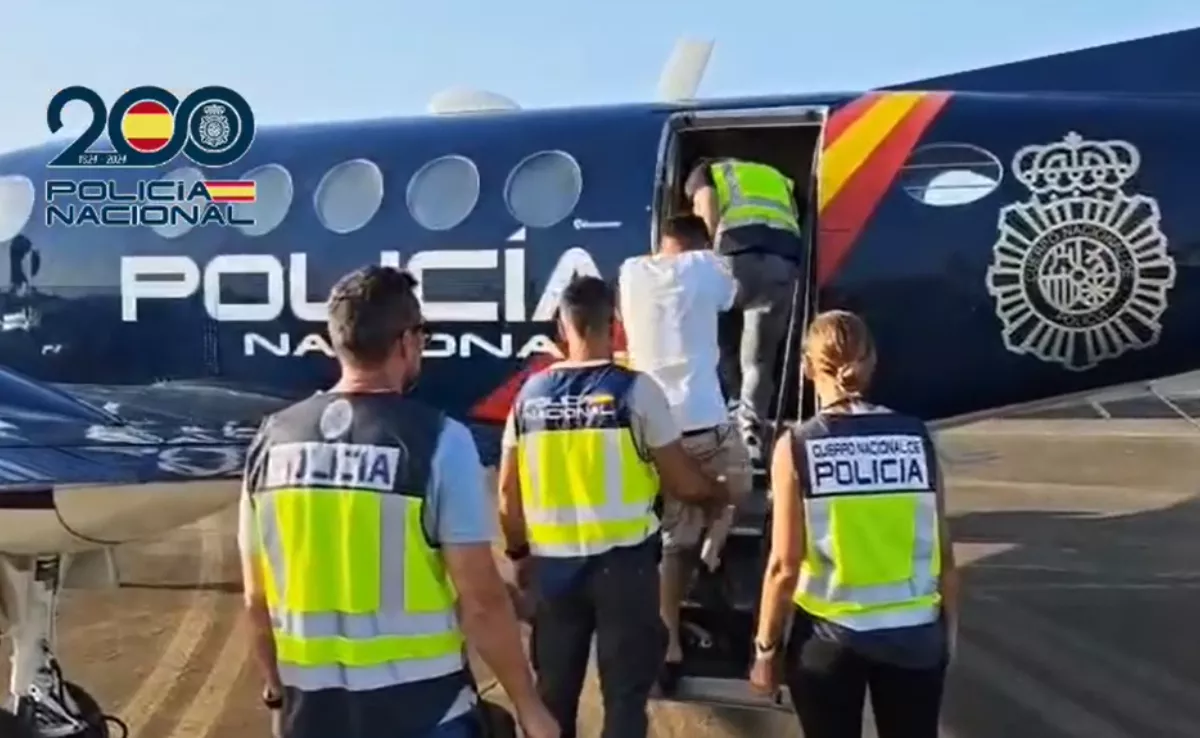 Detención de uno de los sicarios de Josué 'El Conejero', asesinado a tiros en Telde./ POLICIA NACIONAL