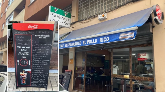 Menú de El Pollo Rico, bar-restaurante en Las Palmas de Gran Canaria / ATLÁNTICO HOY Menú de El Pollo Rico, bar-restaurante en Las Palmas de Gran Canaria / ATLÁNTICO HOY