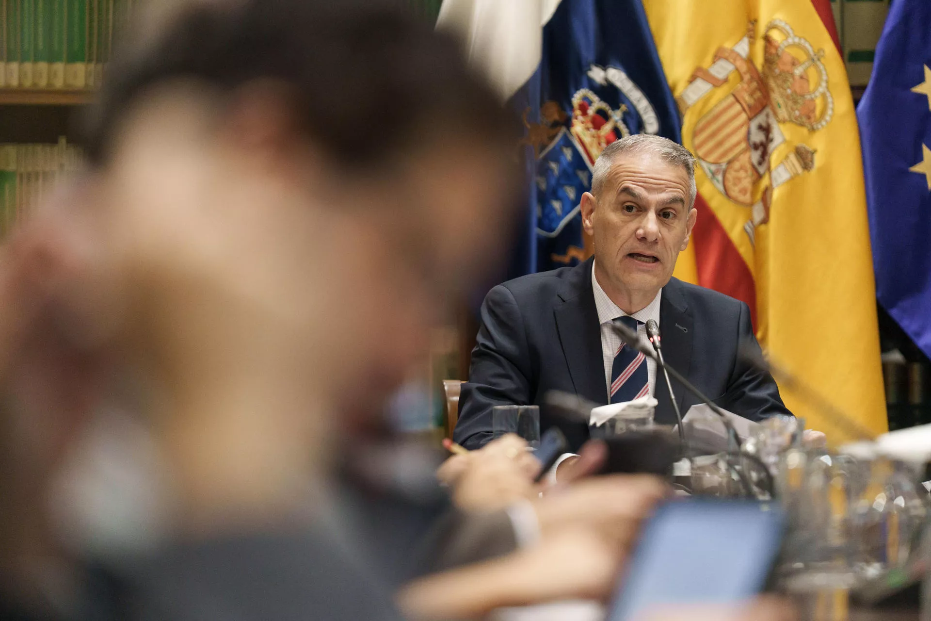 El candidato designado por el Gobierno de Canarias como nuevo administrador general del Ente Público Radio Televisión Canaria (RTVC), César Toledo./ EFE/Ramón de la Rocha