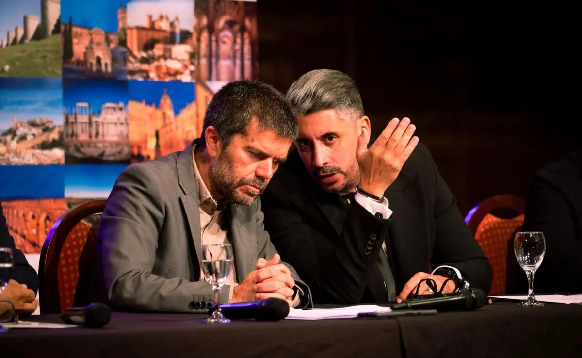 Luis Yeray Gutiérrez, alcalde de La Laguna y el rector de la ULL, Francisco García. /Cedida