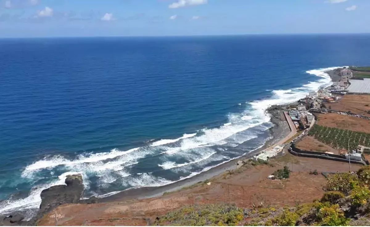 Imagen general de la costa de San Felipe, en el norte de Gran Canaria. / AH