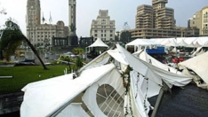 Marquesinas y terrazas de la Alameda destrozadas por el Delta |REDES Marquesinas y terrazas de la Alameda destrozadas por el Delta |REDES