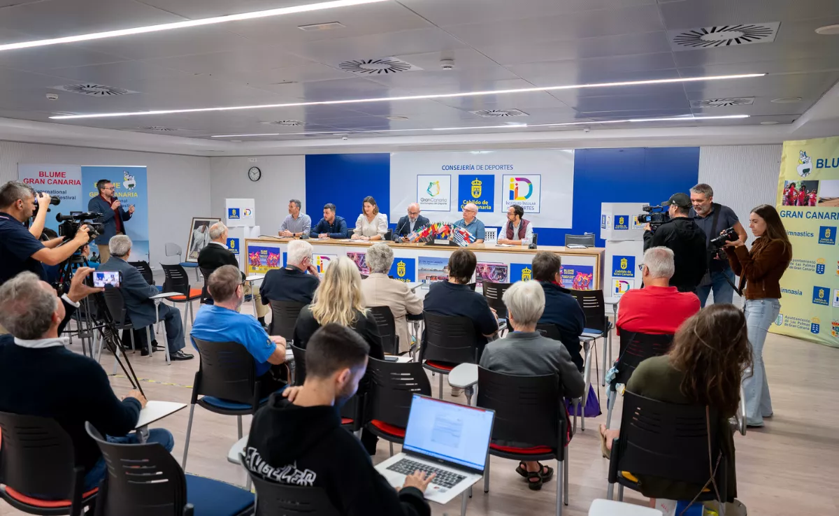 El Festival de Gimnasia Blume aterriza en Gran Canaria con casi 2.000 participantes de 12 países./ CEDIDA