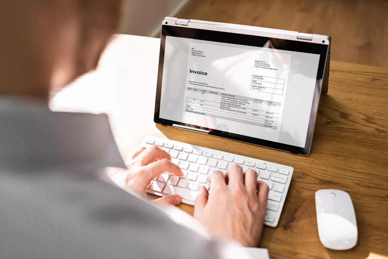 Trabajando con una factura electrónica desde un dispositivo