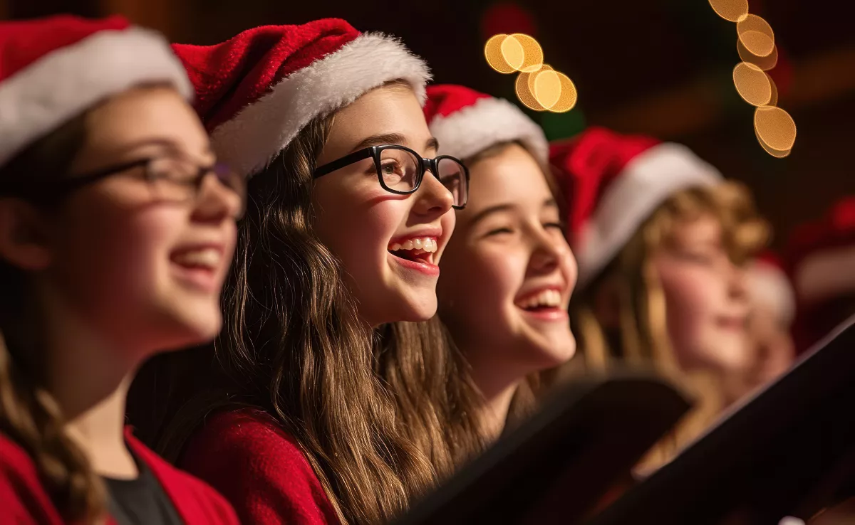 Imagen de un coro escolar dando un concierto / CANVA