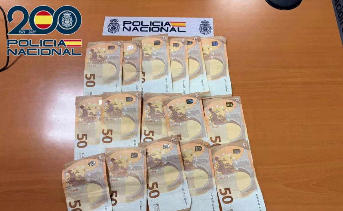 Dinero robado por un menor a un anciano en Las Palmas de Gran Canaria./ CEDIDA