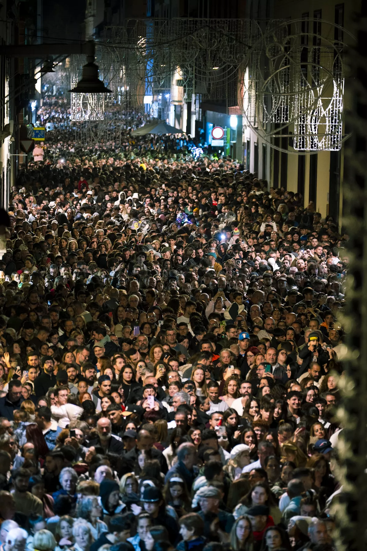 Encendido de luces de Navidad 2025 en La Laguna./ CEDIDA