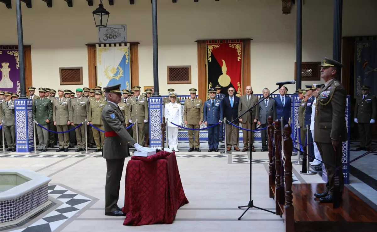 El general Alfonso Pardo, nuevo jefe del Estado Mayor del Mando de Canarias del Ejército de Tierra./ CEDIDA