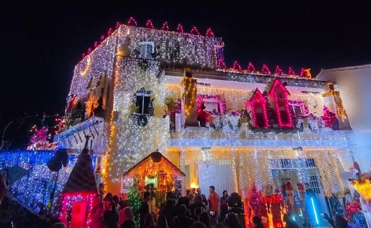 La casa más navideña de Canarias en Valle de Guerra / AH