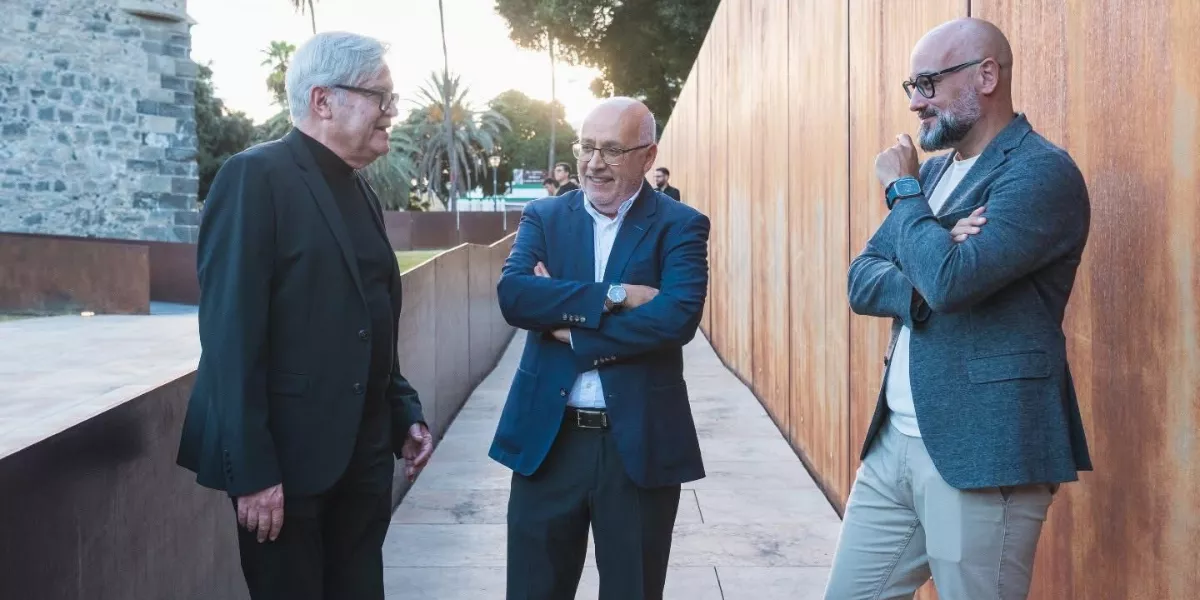 Juan Torres, Antonio Morales y Aridany Romero / CABILDO DE GRAN CANARIA