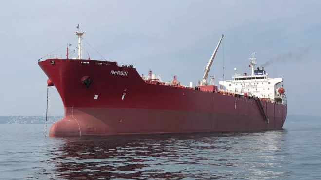 El buque petrolero 'Mersin'. / AH El buque petrolero 'Mersin'. / AH