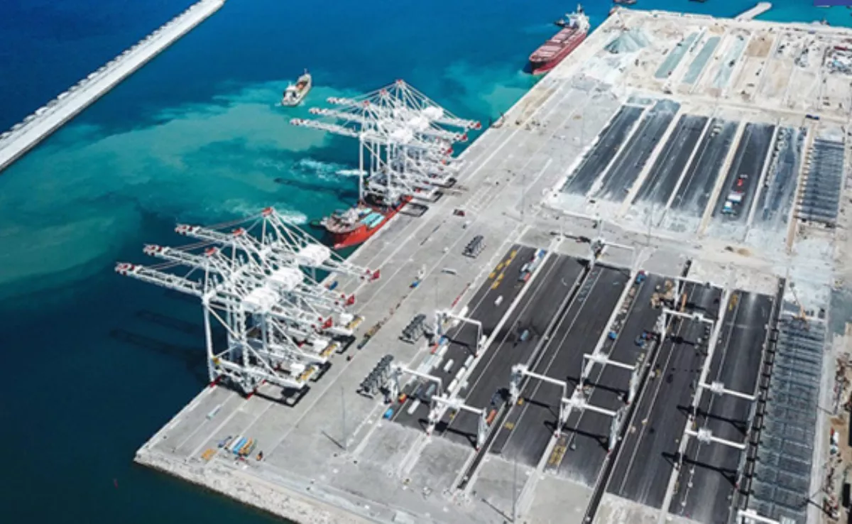 El puerto de Dajla, en el Sáhara Occidental, aspira a convertirse en el nuevo referente del Atlántico Medio. / AH