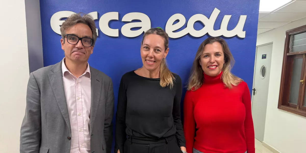 Fundación Sergio Alonso y ecca.edu firman un convenio para formar a profesorado en IA / ECCA.EDU