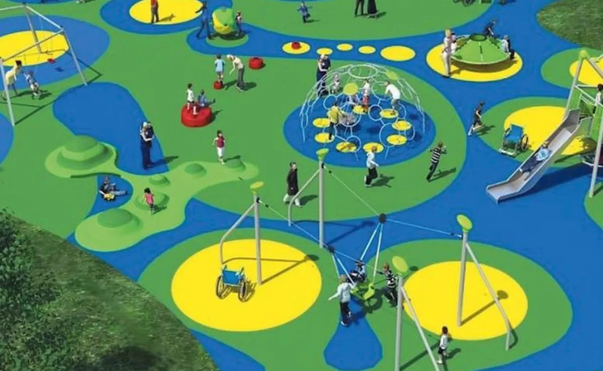 Proyecto de un parque inclusivo|PARQUESINFANTILESINCLUSIVOS