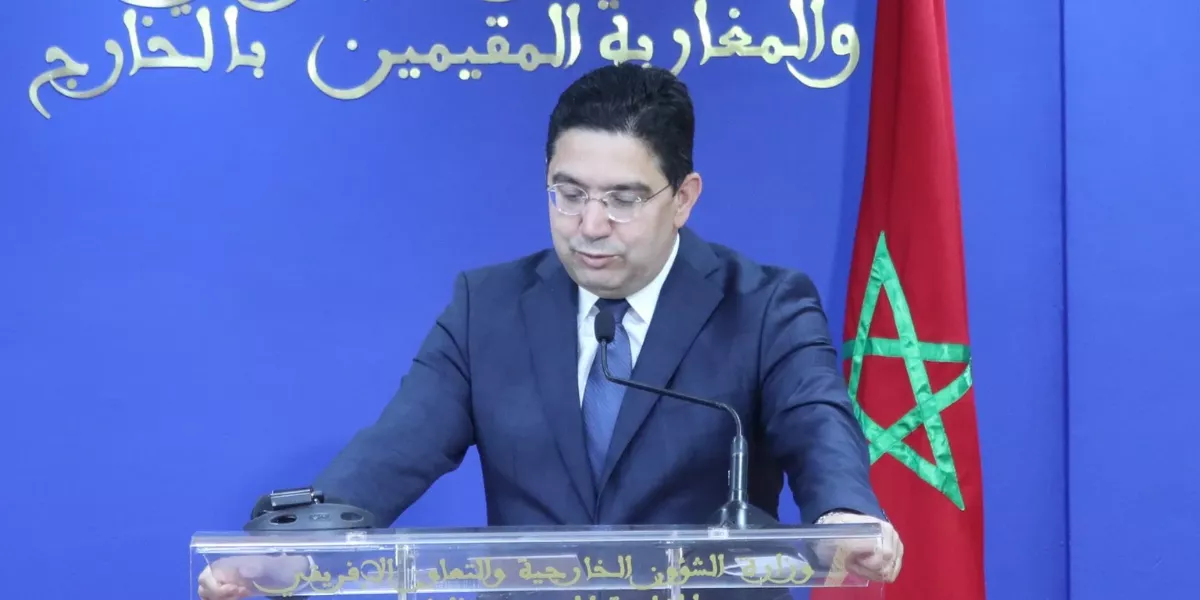 El ministro marroquí de Asuntos Exteriores, Naser Burita. EFE   Mohamed Siali