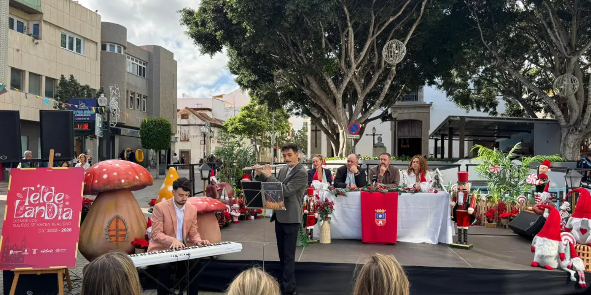 Foto de la presentación del programa de Navidad de Telde / AYUNTAMIENTO DE TELDE
