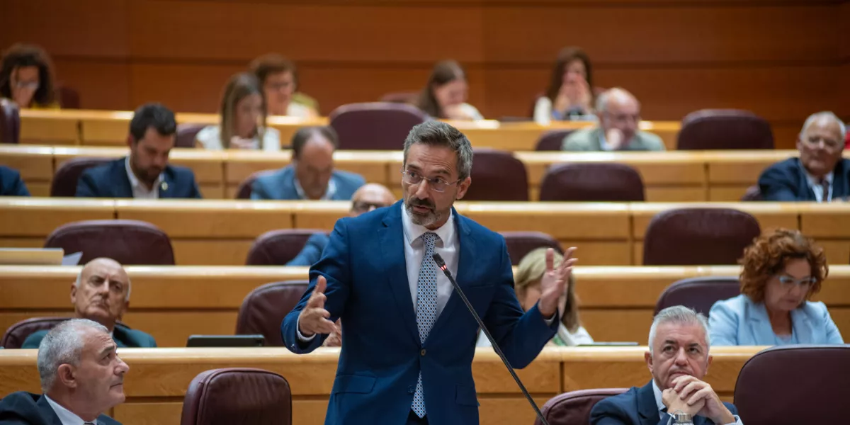El senador de Coalición Canaria, Pedro San Ginés / CC