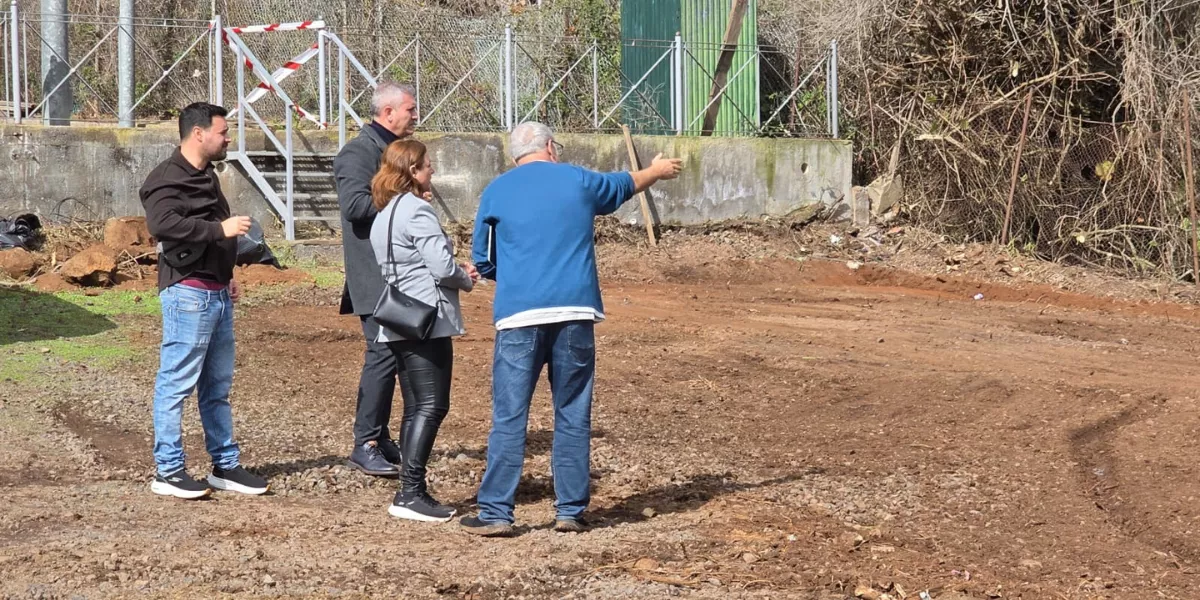 Imagen de la zona donde se ubicará el nuevo parque de La Laguna / AYUNTAMIENTO DE LA LAGUNA