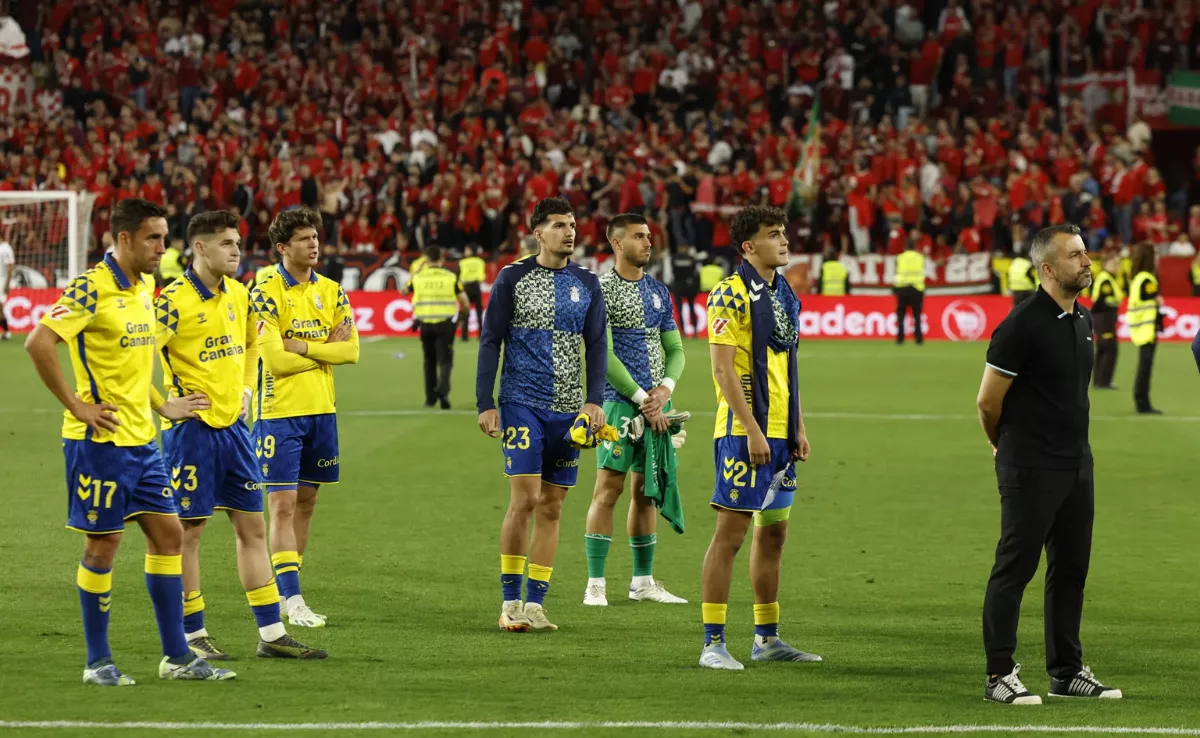 Imagen de los jugadores de la UD Las Palmas / EFE