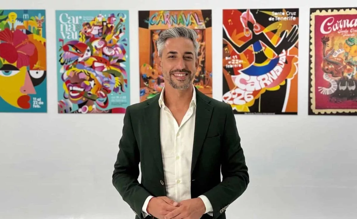 Javier Caraballero, concejal de Fiestas de Santa Cruz de Tenerife. /Cedida