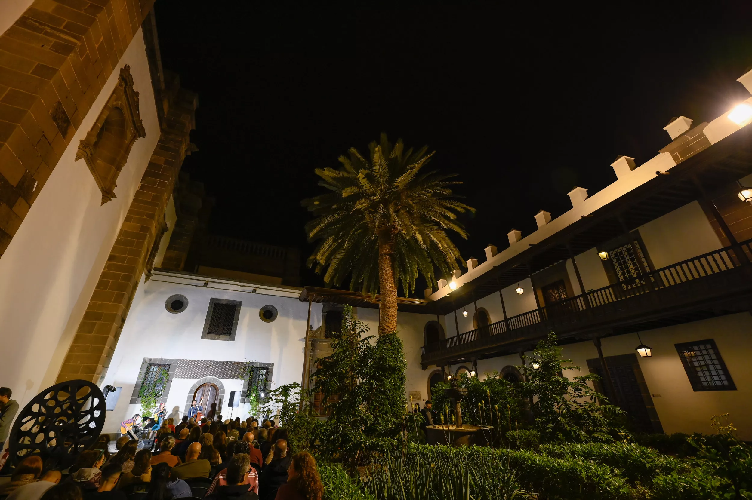 Uno de los patios de Vegueta donde se producirá el evento navideño. AYUNTAMIENTO LPA