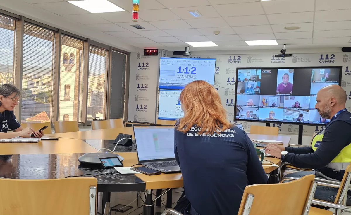 Reunión del Comité Asesor del Plateca tras la contaminación por un vertido en Telde. CEDIDA