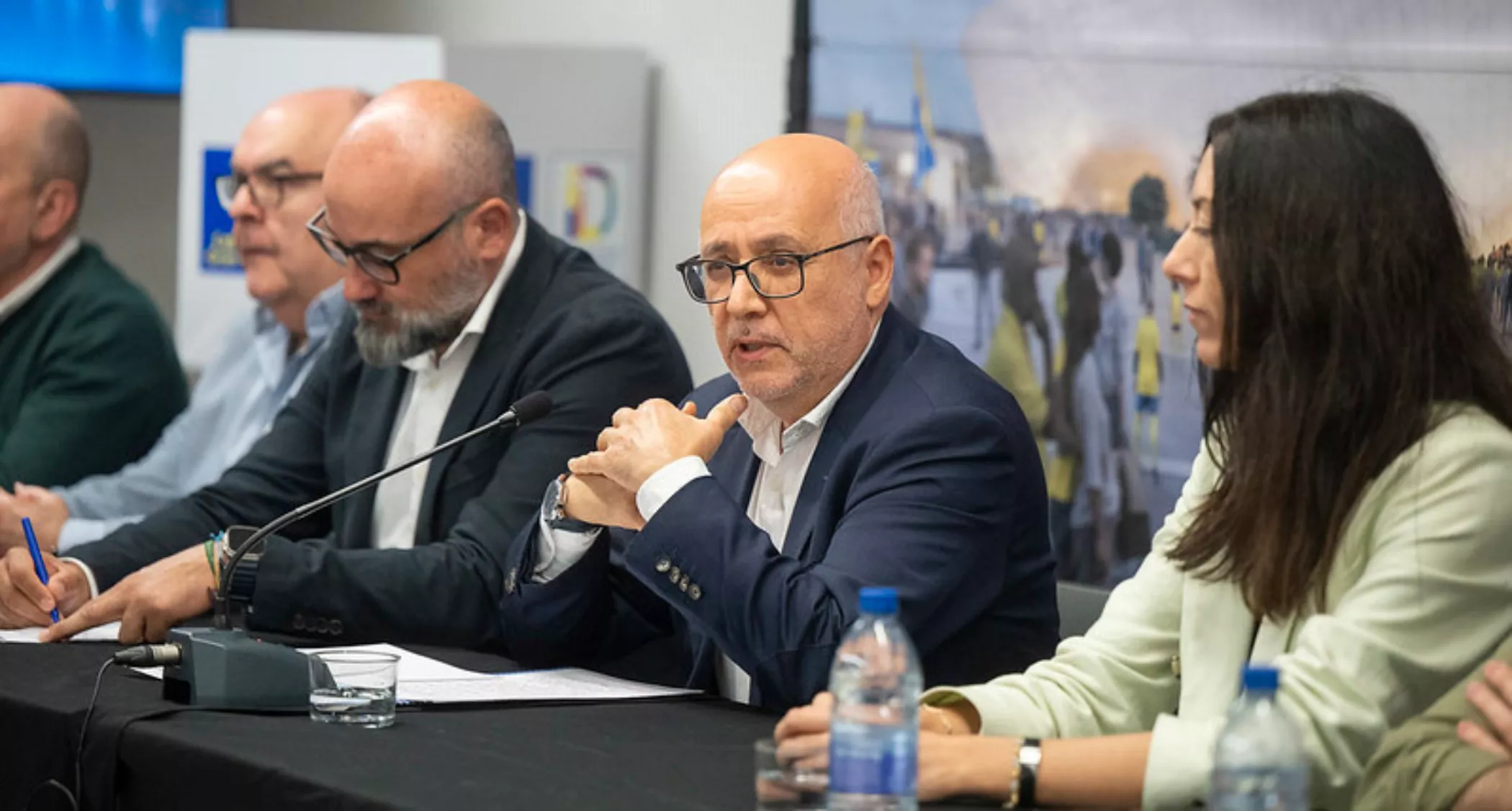 Antonio Morales y el Granca: “Ojalá aquí hubiese algún Roig como en Valencia”. / DAVID DELFOUR-CABILDO DE GRAN CANARIA