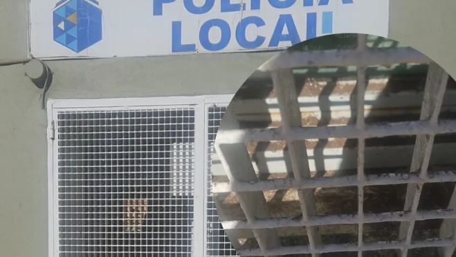 Puerta de entrada a la comisaría de Policía Local|CEDIDAS