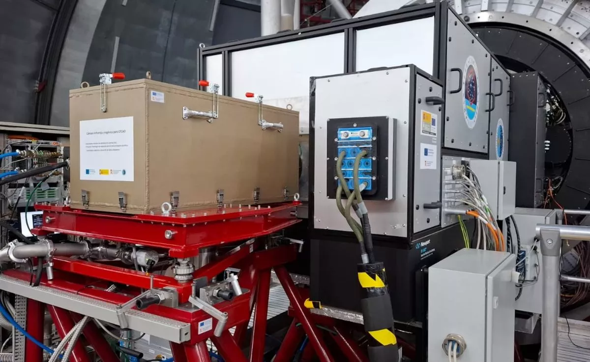 Instrumento Grancain en el Gran Telescopio de Canarias (GTC). /Cedida