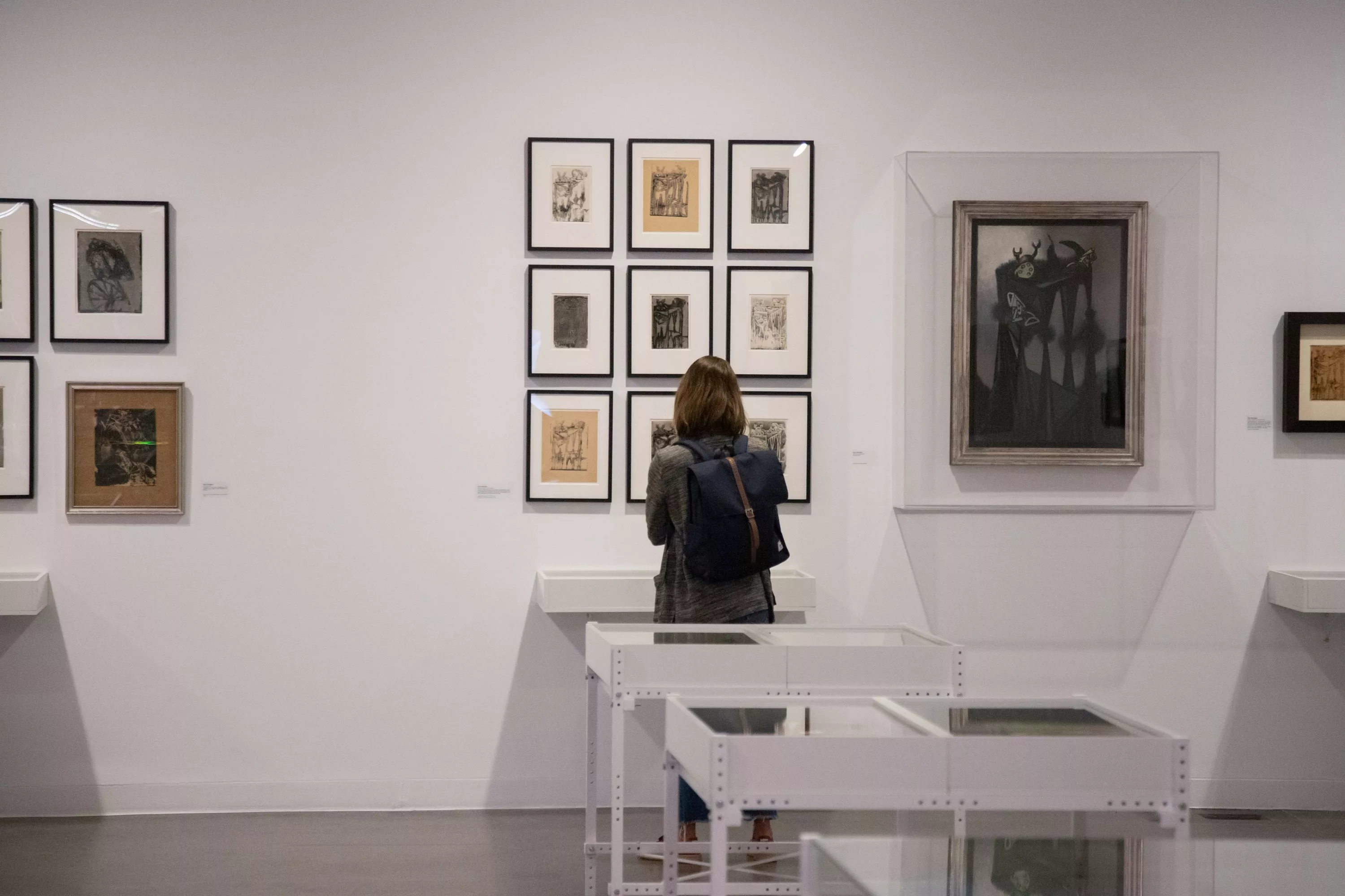 Exposición de Óscar Domínguez en el TEA. / CEDIDA