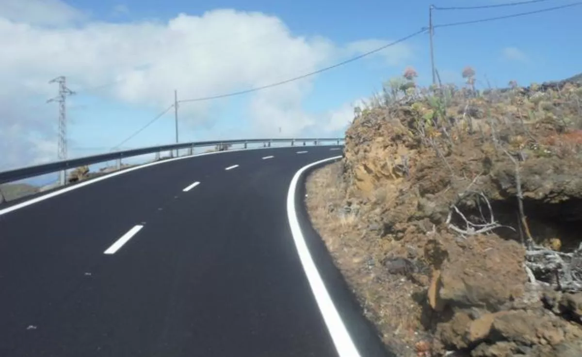 Carretera TF-82. /Archivo