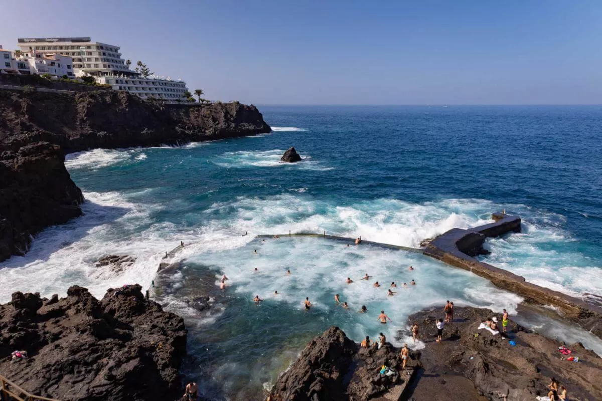 Imagen del charco Isla Cangrejo, en Tenerife. / TURISMO ISLAS CANARIAS