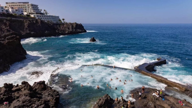 Imagen del charco Isla Cangrejo, en Tenerife. / TURISMO ISLAS CANARIAS Imagen del charco Isla Cangrejo, en Tenerife. / TURISMO ISLAS CANARIAS