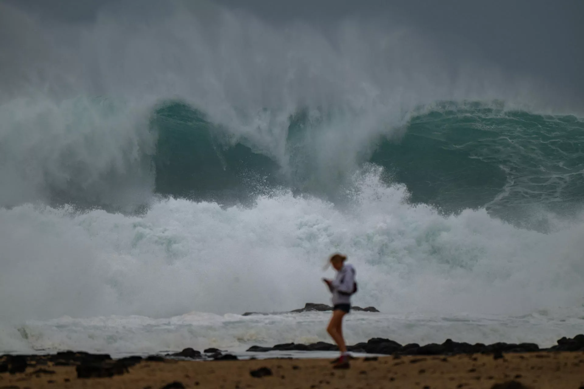  Efectos del temporal en El Cotillo, municipio de La Oliva, en Fuerteventura. / CARLOS DE SAÁ-EFE