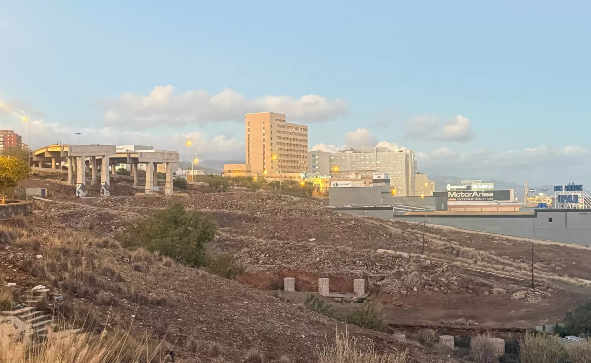 Conexión del tramo A y B de la obra conocida como vía Ofra-El Chorrillo. / ATLÁNTICO HOY - ALBA MARICHAL