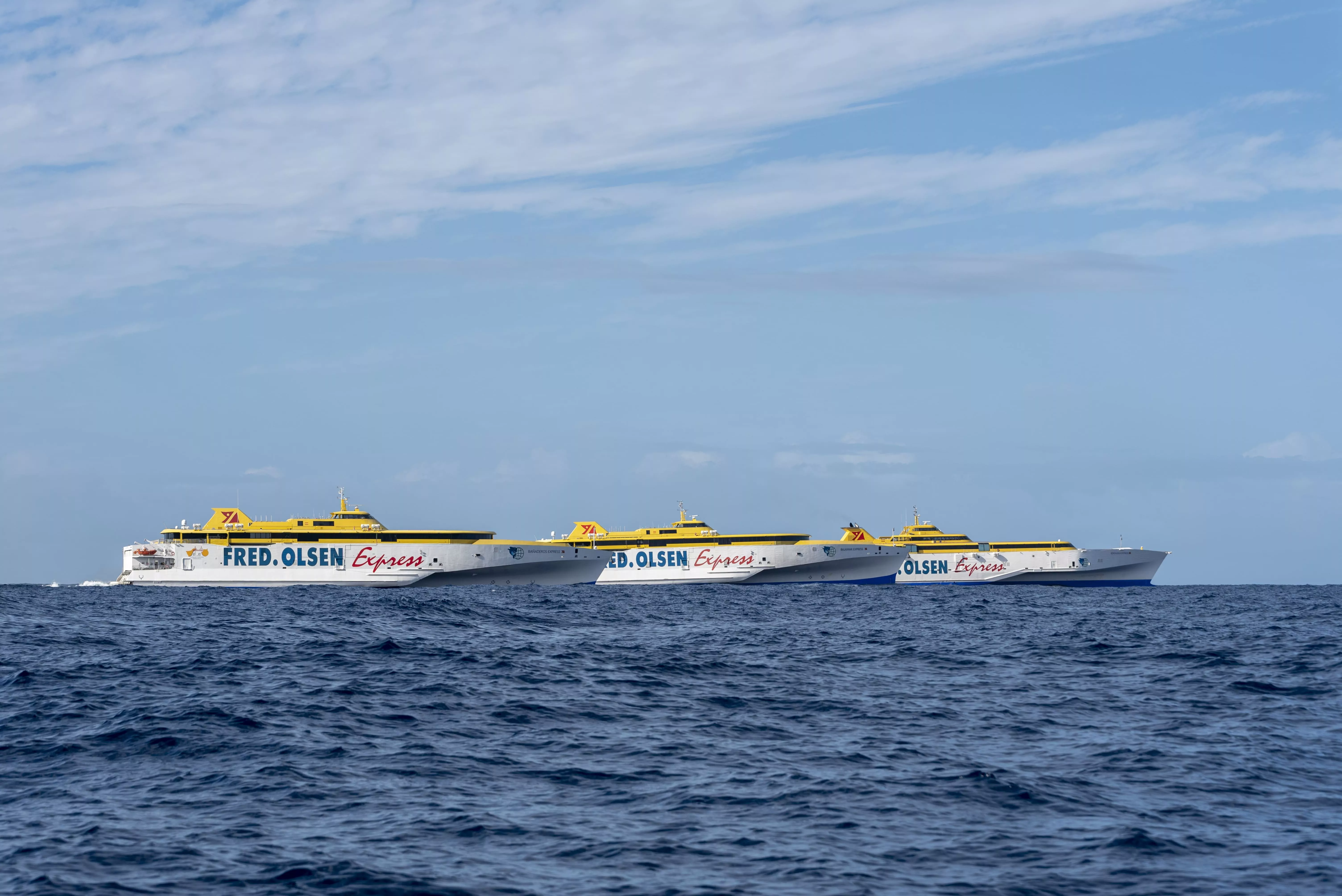 Trimaranes de Fred. Olsen Express. AH