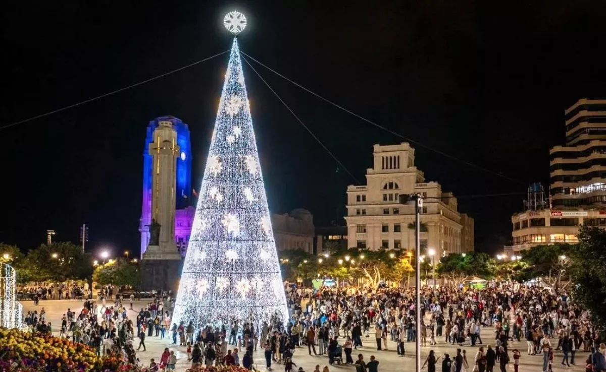 Árbol de Navidad de Santa Cruz. /Redes