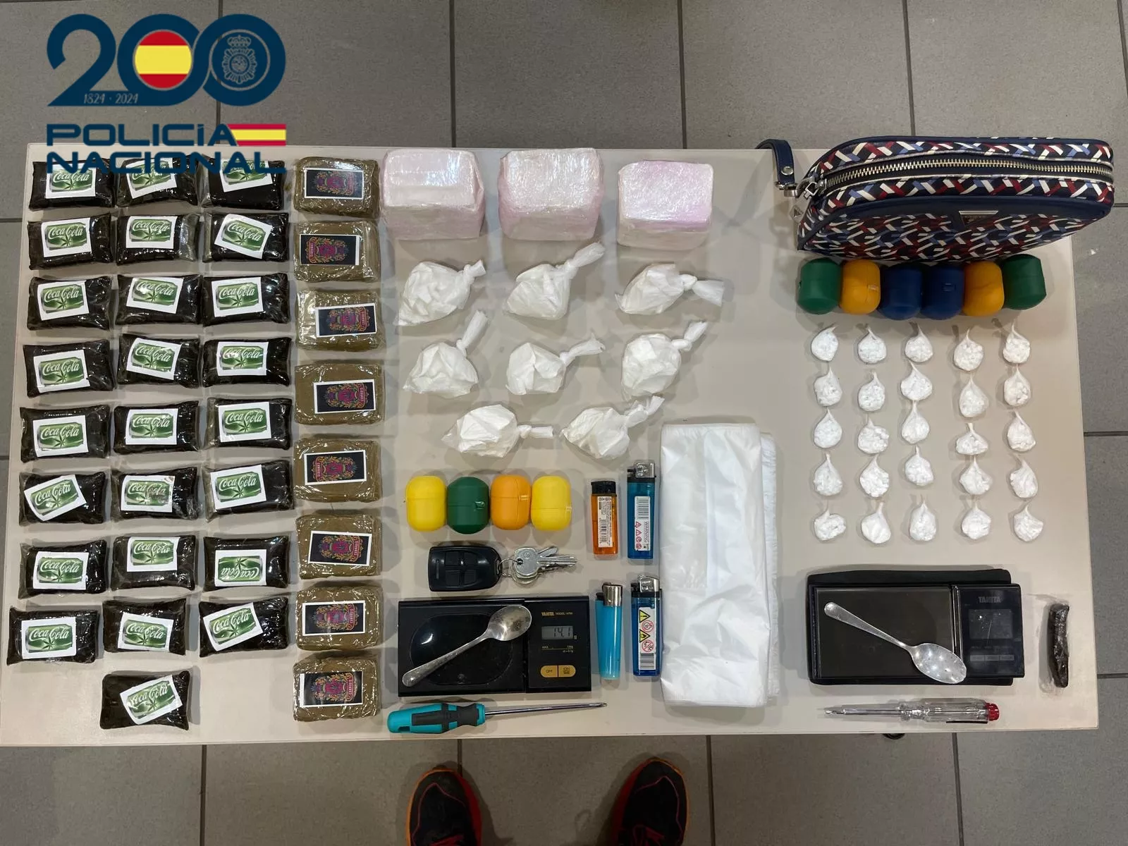 Detenido en Telde con más de dos kilos de droga almacenados en un trastero. AH