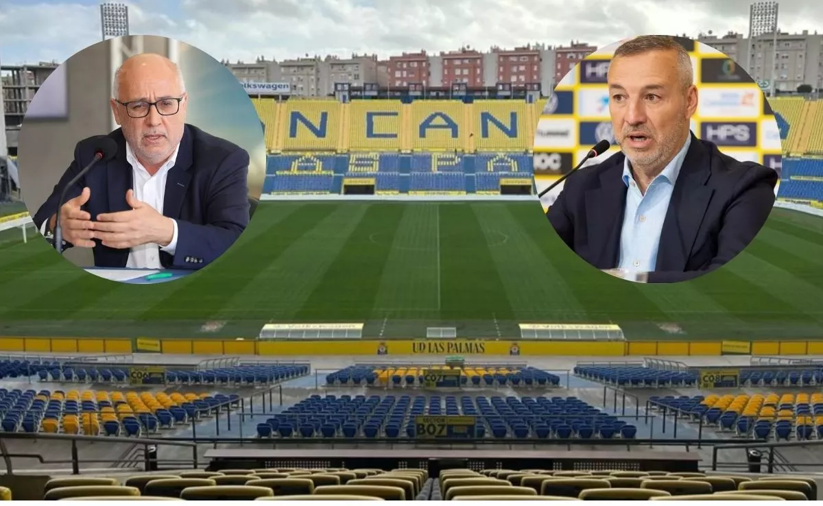 Morales planta cara a Ramírez: “Ni presiones ni chantajes” por el Estadio de Gran Canaria. / AH