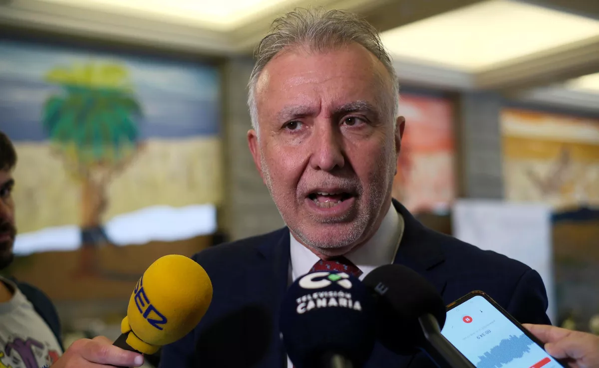 El ministro de Administración Territorial, Ángel Víctor Torres. EFE/Ángel Medina