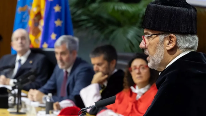 El rector de la ULPGC, Lluis Serra / EFE