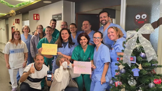 Trabajadores del Hospital Universitario de Gran Canaria agraciados por el quinto premio